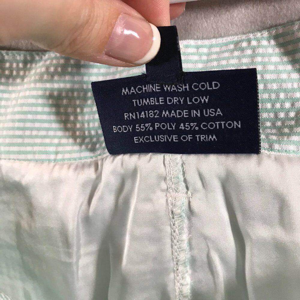 Lauren James Bow Shorts Mint Size Medium - Picture 5 of 6